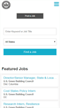 Mobile Screenshot of careercenter.usgbc.org